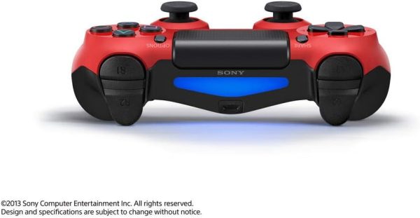 Controle sem fio ps4 vermelho - Imagem 3