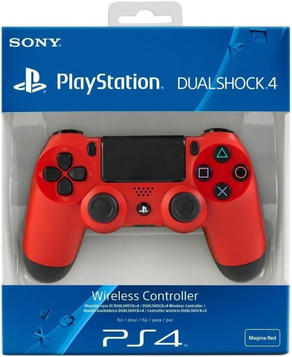 Controle sem fio ps4 vermelho - Imagem 4